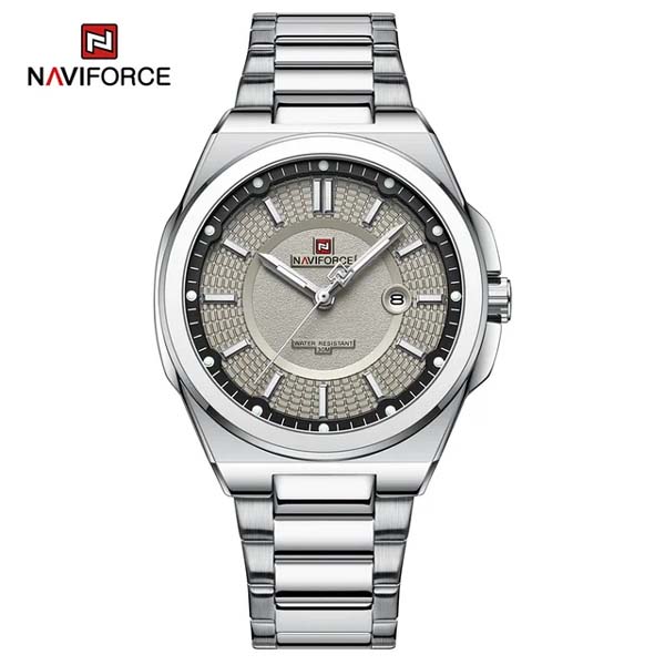 Naviforce 9212 Stainless Steel Luminous Men’s Watch