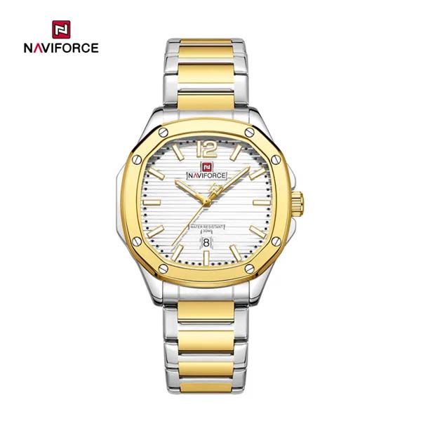 Naviforce 9243 Fashion Polygonal Watch