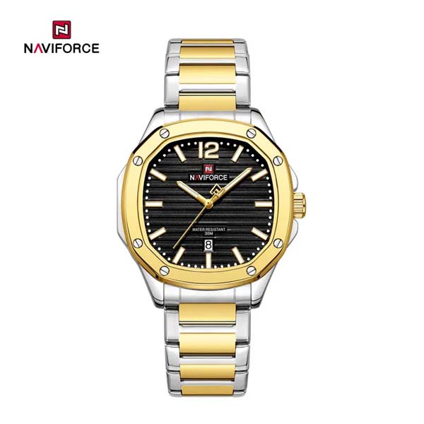 Naviforce 9243 Fashion Polygonal Watch