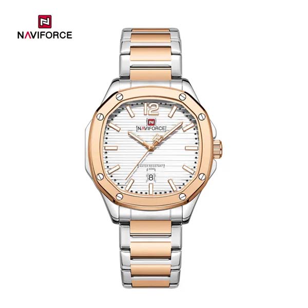 Naviforce 9243 Fashion Polygonal Watch