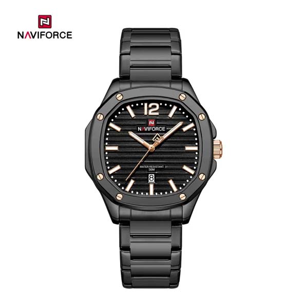 Naviforce 9243 Fashion Polygonal Watch