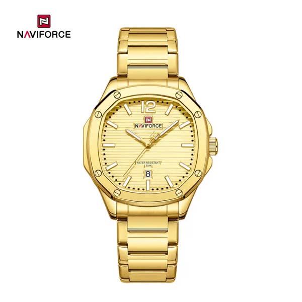 Naviforce 9243 Fashion Polygonal Watch