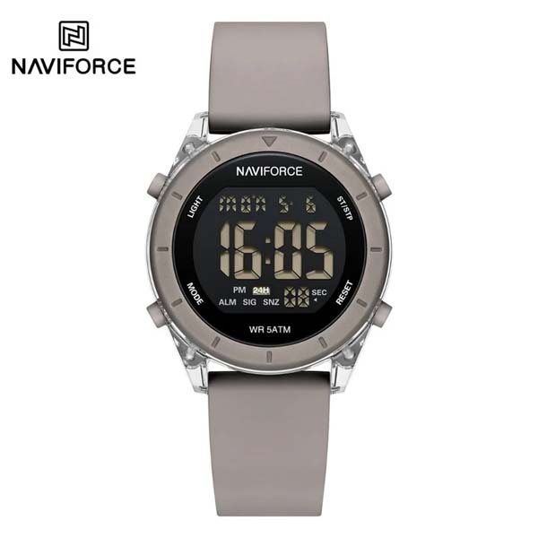 Naviforce 7108 Fashion Digital Silicone Strap Watch