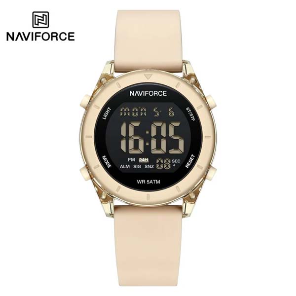 Naviforce 7108 Fashion Digital Silicone Strap Watch