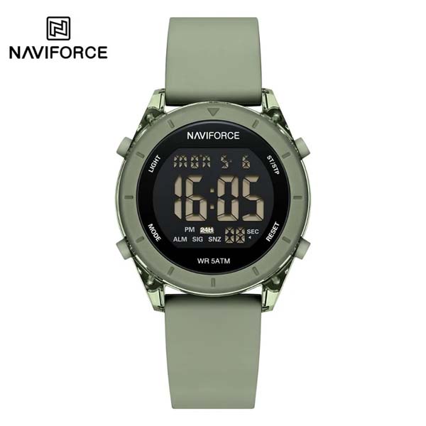 Naviforce 7108 Fashion Digital Silicone Strap Watch