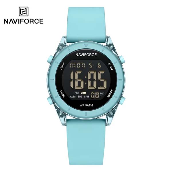 Naviforce 7108 Fashion Digital Silicone Strap Watch