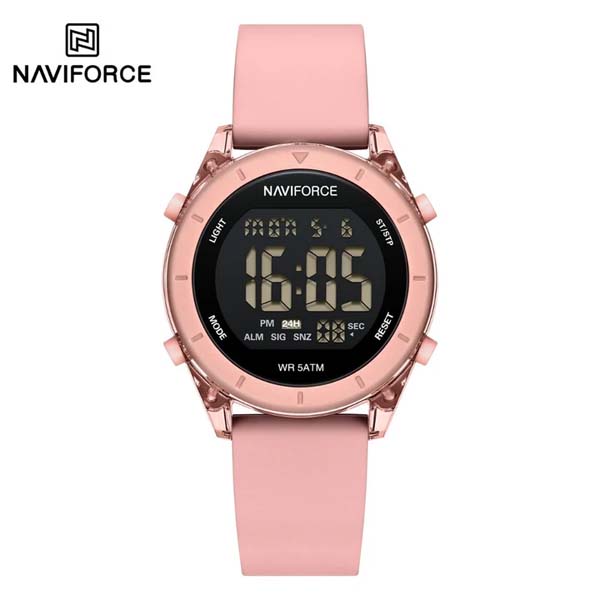 Naviforce 7108 Fashion Digital Silicone Strap Watch
