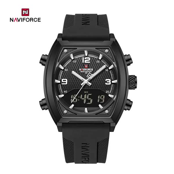 Naviforce 9242 Dynamic Racing Style Dual Display Watch