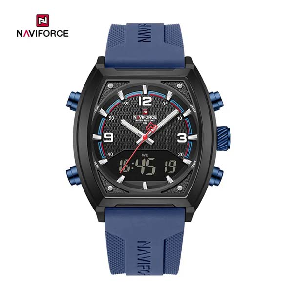 Naviforce 9242 Dynamic Racing Style Dual Display Watch