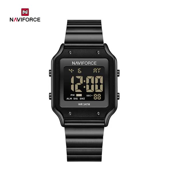 Naviforce NF5046 Digital Square Casual Lady Watch