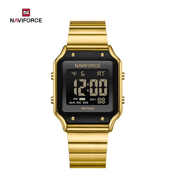 Naviforce NF5046 Digital Square Casual Lady Watch