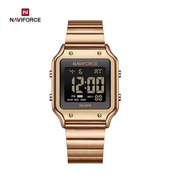 Naviforce NF5046 Digital Square Casual Lady Watch