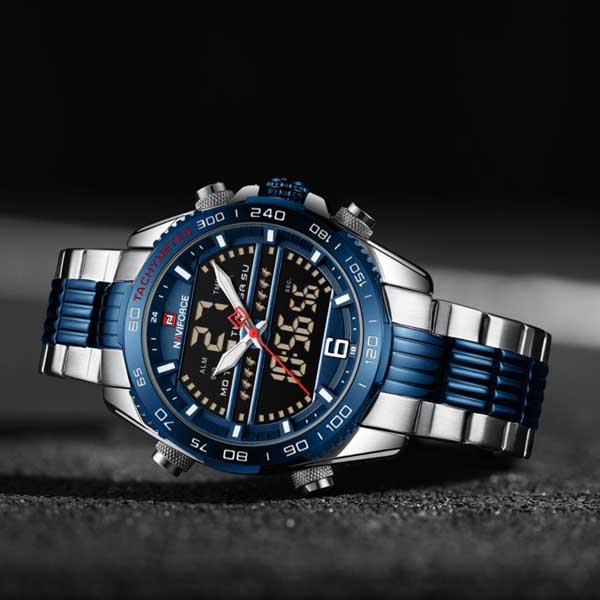 Naviforce NF9195 Dual Time Watch