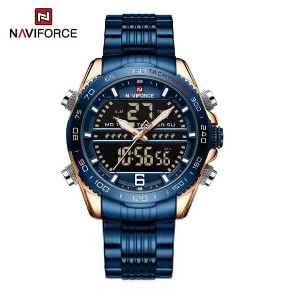 Naviforce NF9195 Dual Time Watch