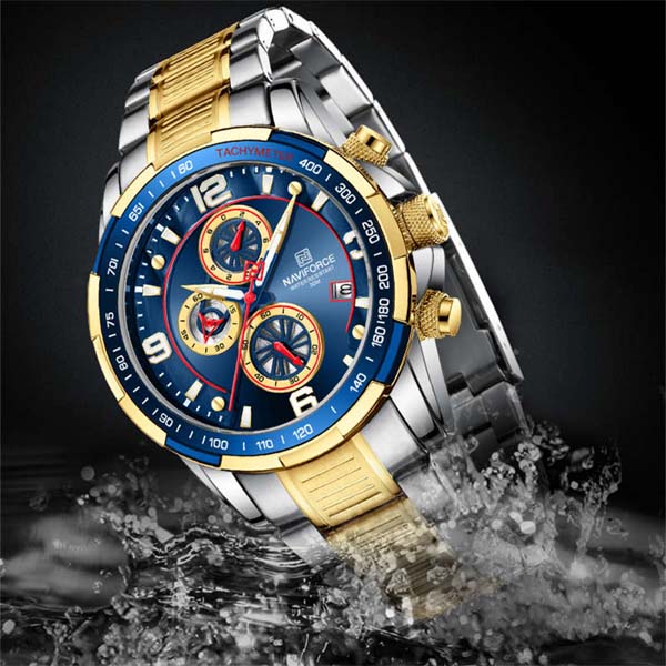 NAVIFORCE NF8020 Men Stainless Watch
