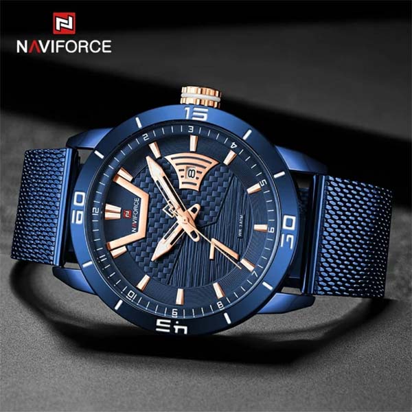 NAVIFORCE NF9155A Stainless Steel Analog Watch