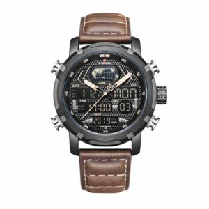 NaviForce NF9160 Double Time Digital Analog Watch 1