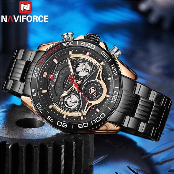 Naviforce 9185 Chronograph Watch 2