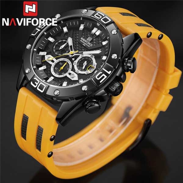 Naviforce NF8019 Silicone Strap Wrist Watch 1