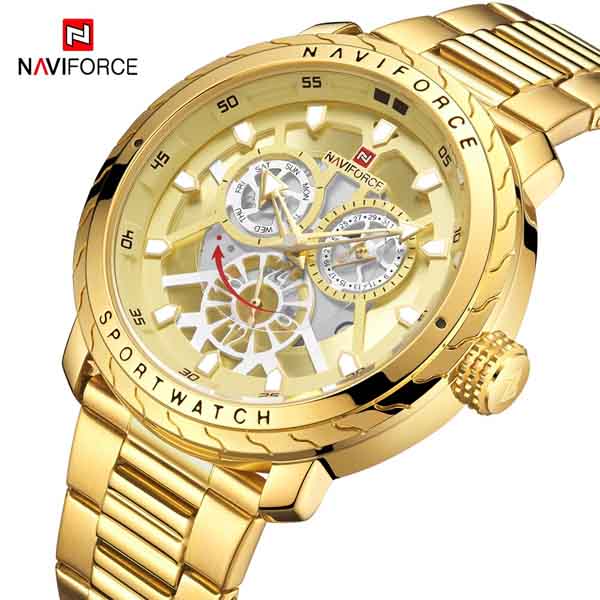 NAVIFORCE NF9158 Stainless Steel Watch 3
