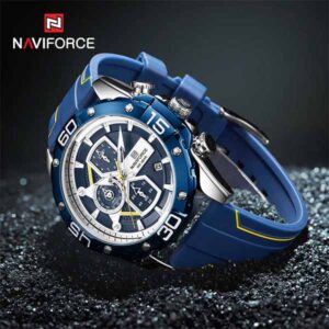 NAVIFORCE 8018 Silicone Strap Watch