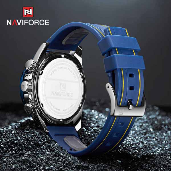 NAVIFORCE 8018 Silicone Strap Watch 3