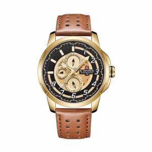 NAVIFORCE 9142 Genuine Leather Watch