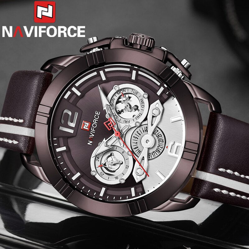 NAVIFORCE 9168 Luxury Men Watch 3