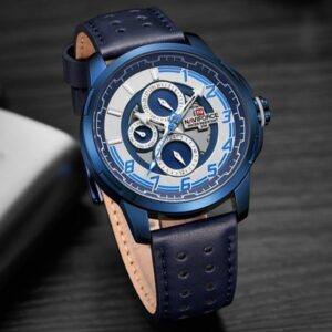 Naviforce NF9142 | Men's Quartz Movement Leather Strap