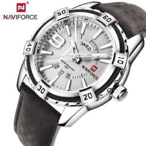 Naviforce 9117 Casual Quartz PU Leather