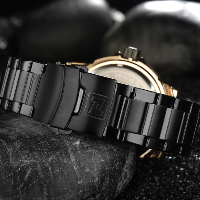 Naviforce 9085 Water Resistant Stainless Steel Watch