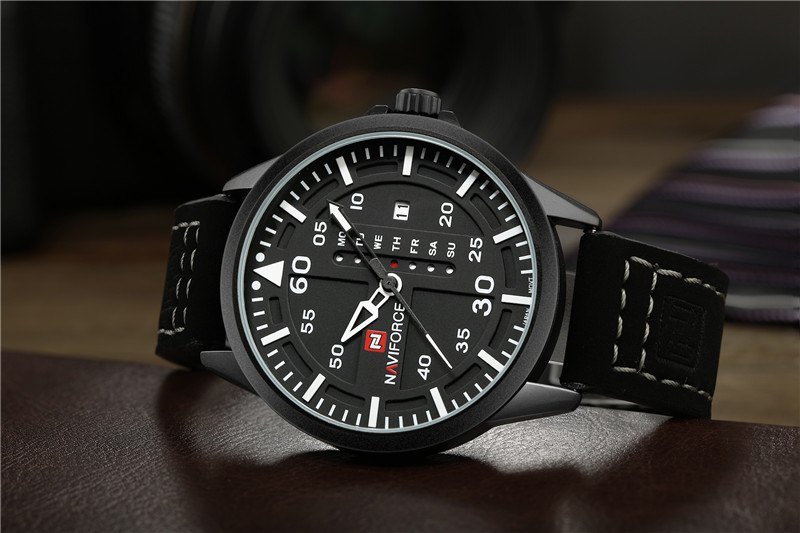 Naviforce 9074 Quartz Men Watches