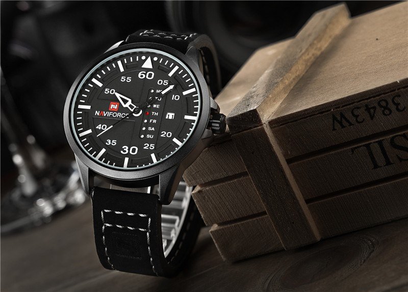 Naviforce 9074 Quartz Men Watches