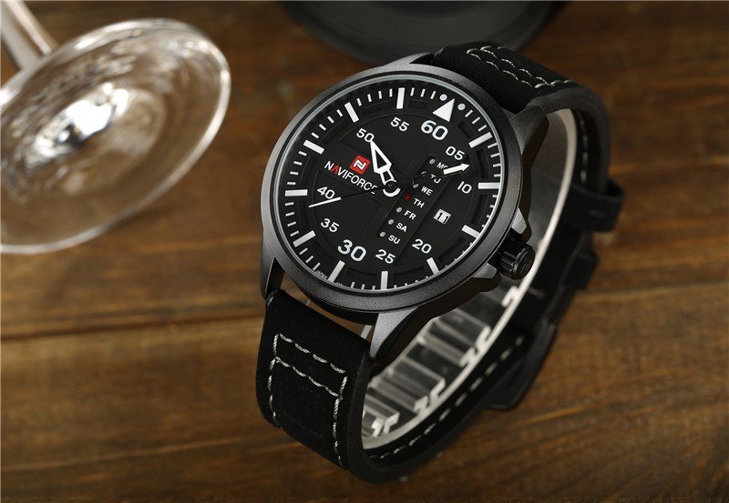 Naviforce 9074 Quartz Men Watches