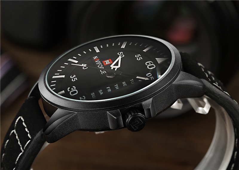 Naviforce 9074 Quartz Men Watches
