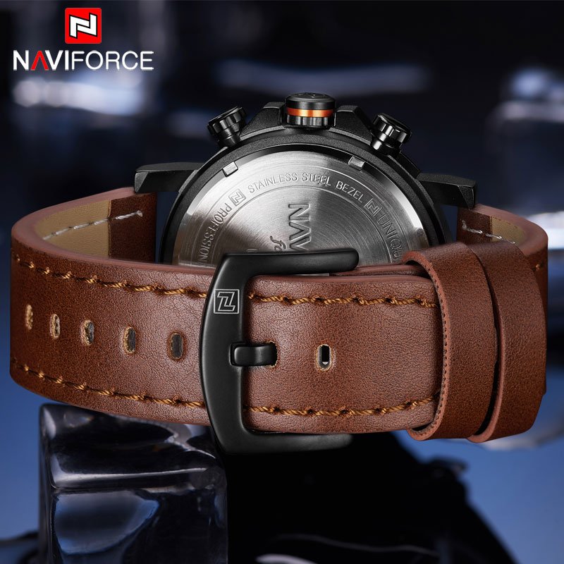 NAVIFORCE 9135 Analog LED Digital Sports Watch Dual Display