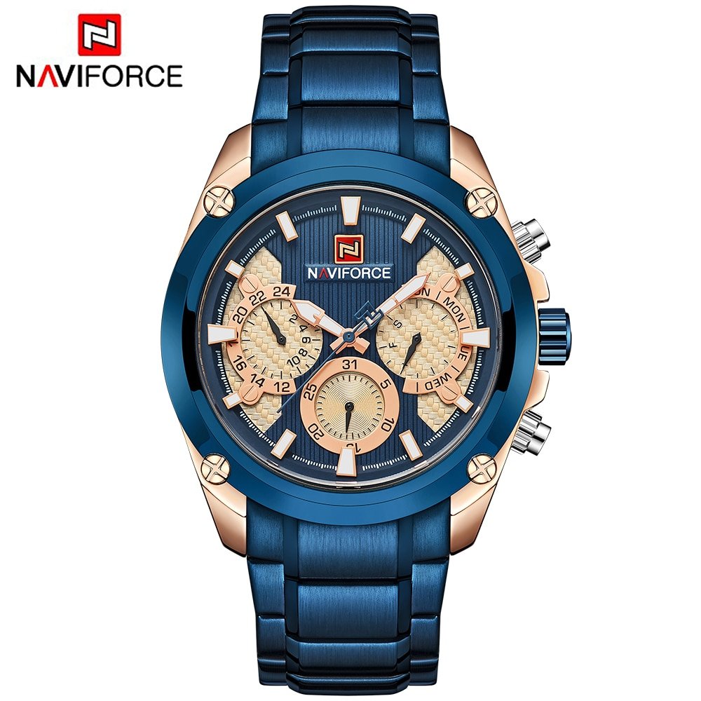 NAVIFORCE 9113 Male Quartz Watch