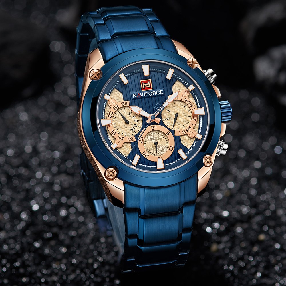 NAVIFORCE 9113 Male Quartz Watch