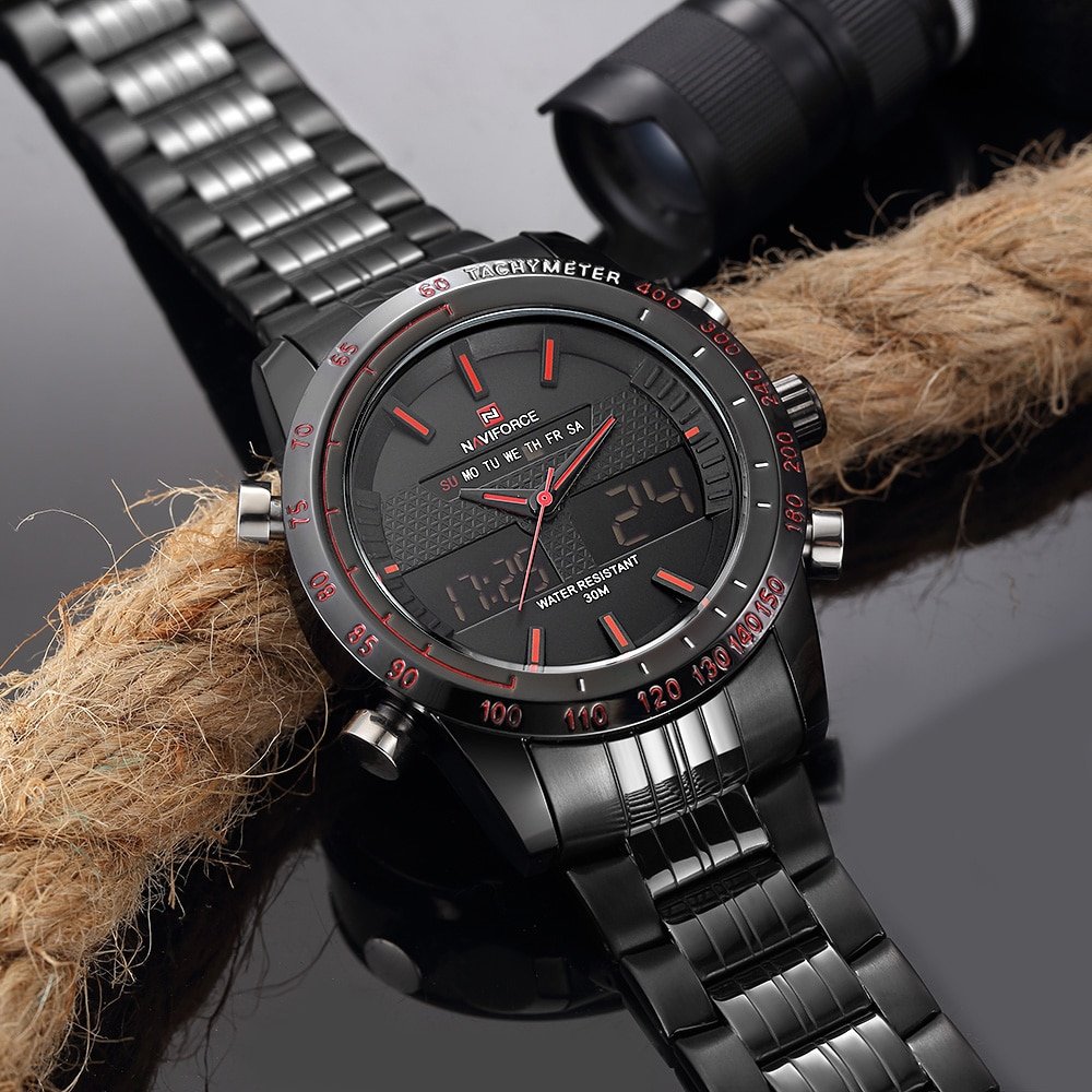 NAVIFORCE NF9024 Men Quarz Digital Watch