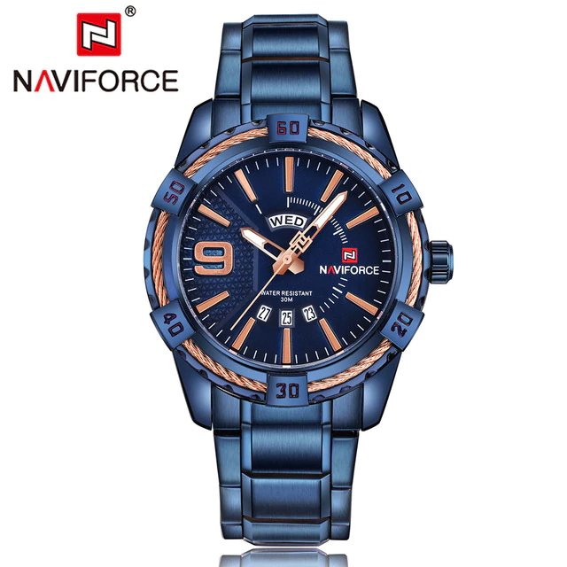 Naviforce nf9117 Steel Watch