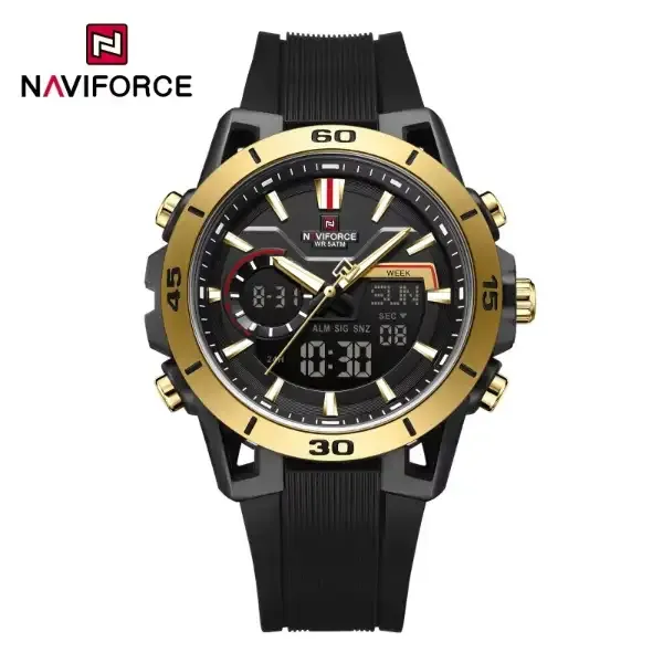 Naviforce 7135 Black Gold