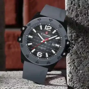 Naviforce 7122 Silicon Strap Watch 1