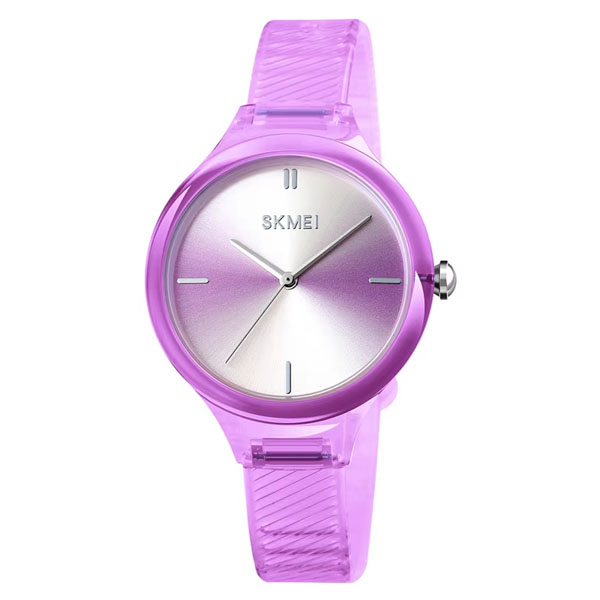Skmei 1714 Fashion Transparent Color Women Wrist Watch
