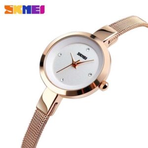 Skmei 1390 Stainless Steel Waterproof Quartz Watch