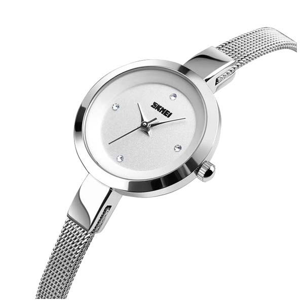 Skmei 1390 Stainless Steel Waterproof Quartz Watch