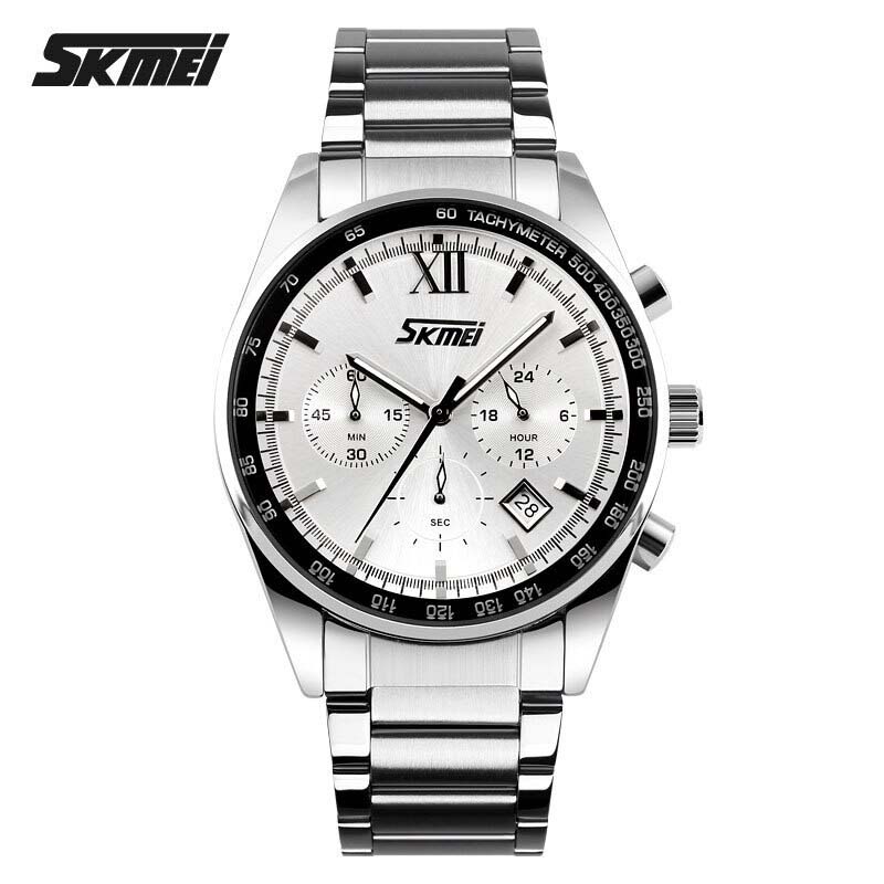 SKMEI 9096 Men's Fashion Japan Movt Quartz Watch
