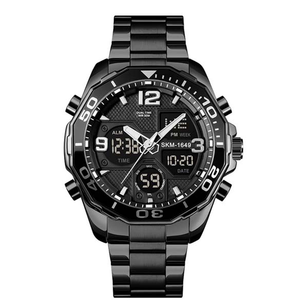 Skmei 1649BK Digital Analog Watch