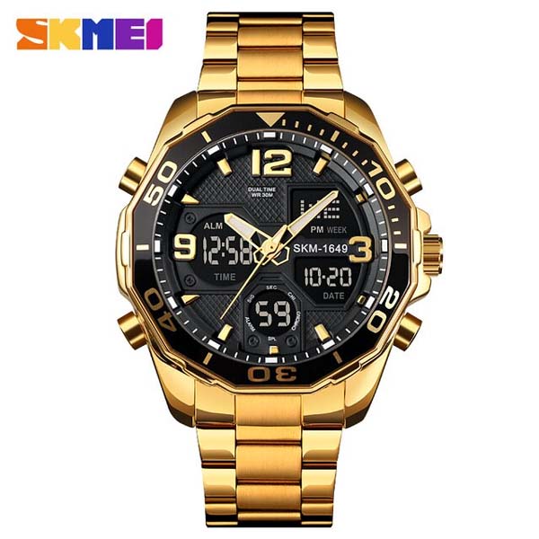 Skmei 1649BK Digital Analog Watch