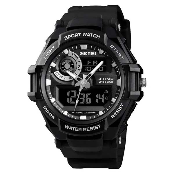 Skmei 1357 Men 50M Waterproof Military LED Digital Electronic Wrist Watches