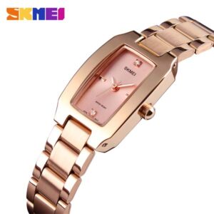 SKMEI 1400 Stainless Steel Analog Watch For Women